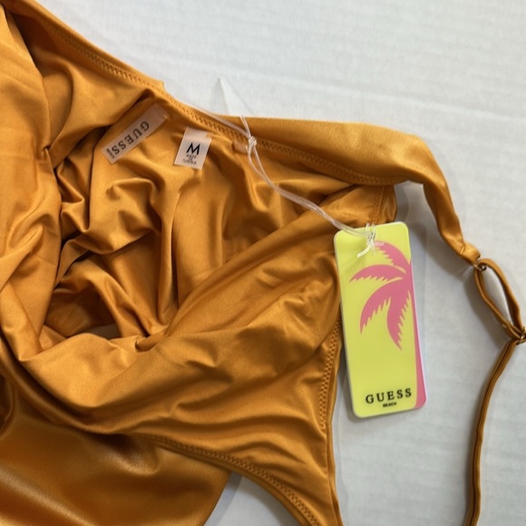 New GUESS Elegant Yellow One-Piece Swimsuit - Picture 8 of 9
